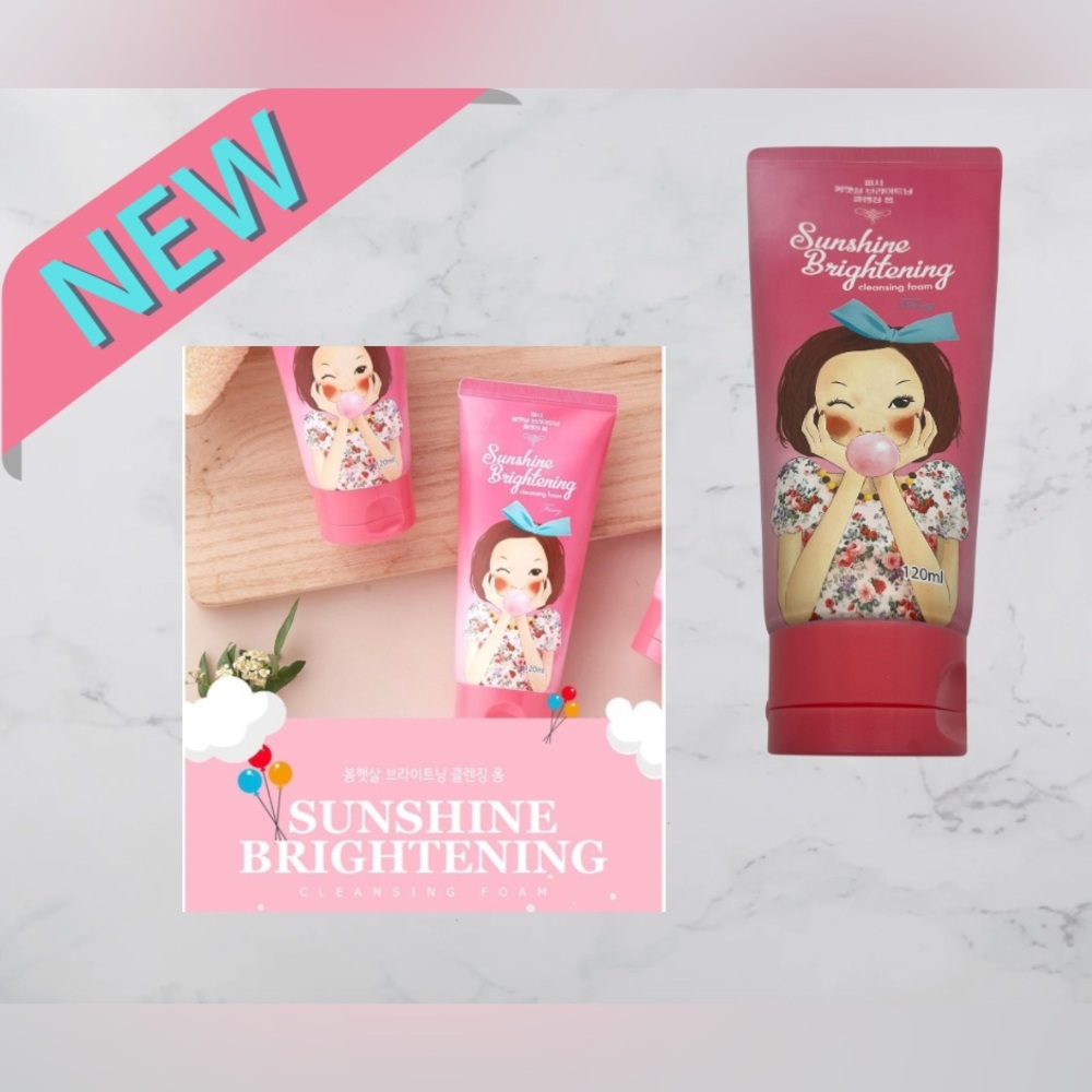 Sunshine Brightening Cleansing Foam (High-end Korean Facial) 120 ml FASCY